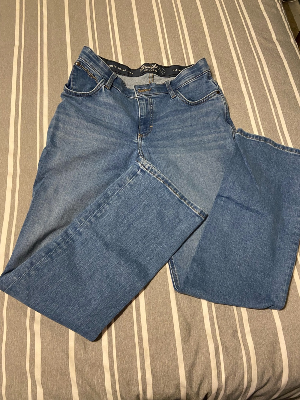 Wrangler Willow Light Blue Boot Cut Jeans